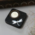 Tea Light Holder with Mother of Pearl Inlay